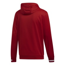 adidas Sport-Kapuzenpullover Team 19 Hoodie (atmungsaktiv) rot Herren